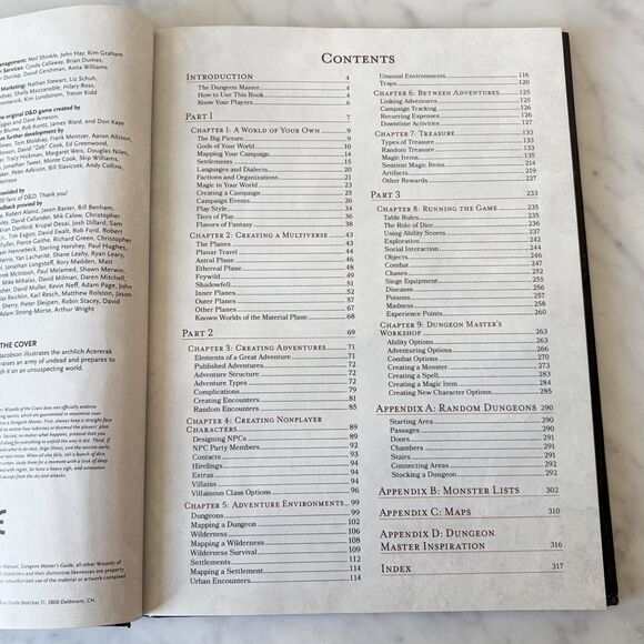 D & D Dungeon Master's Guide Dungeons & Dragons Hardcover Book 1st Printing 2014 - Picture 4 of 9